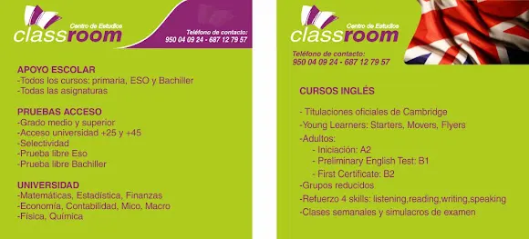 Classroom Centro de Estudios - Centro de estudios en Roquetas de Mar